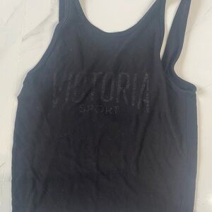 Y2K Victoria's Secret Black Tank Top